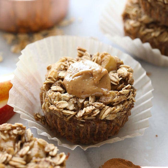 Healthy Apple Chai Baked Oatmeal: Perfect for Breakfast or Snack